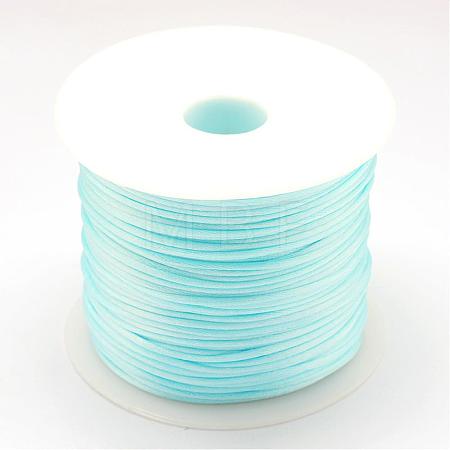 Nylon Satin Rattail Cords NWIR-R025-1.0mm-02-1