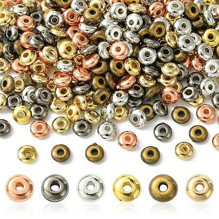 300Pcs 6 Styles CCB Plastic Beads FIND-YW0004-93A-1