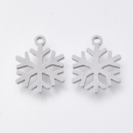 Tarnish Resistant 201 Stainless Steel Pendants STAS-S110-047P-1