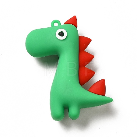 Dinosaur Shape PVC Pendants X-KY-E012-05-1