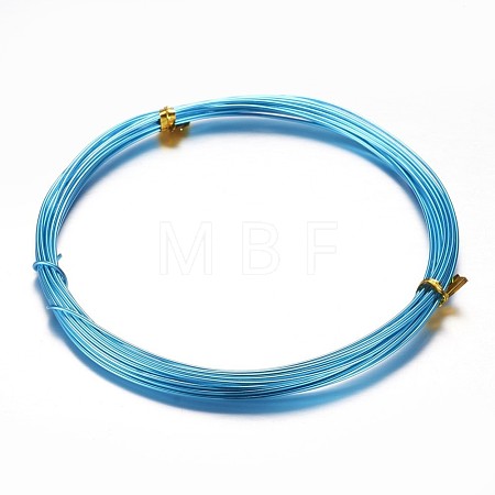 Round Aluminum Craft Wire AW-D009-1mm-10m-16-1