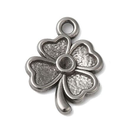 Non-Tarnish 304 Stainless Steel Pendant Rhinestone Settings STAS-N103-61P-1