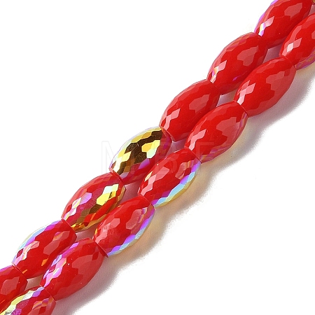 AB Color Plated Electroplate Beads Strands EGLA-H104-03A-1