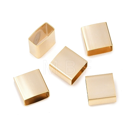 Brass Tube Beads KK-C163-21A-G-1