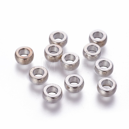 Tibetan Style Alloy Beads TIBEB-Q004-AS-LF-1