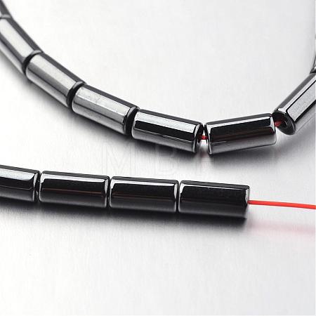 Non-magnetic Synthetic Hematite Bead Strands G-F300-37C-09-1