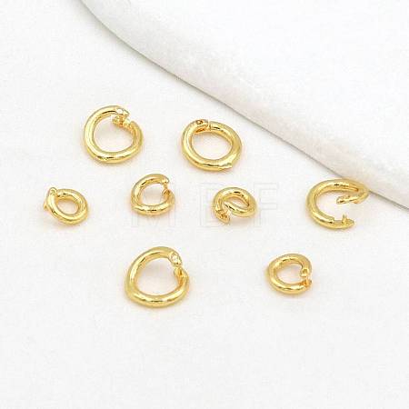 Brass Open Jump Rings KK-WH0108-47C-G-1
