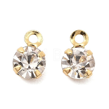 Brass Pendants KK-D024-04C-G-1