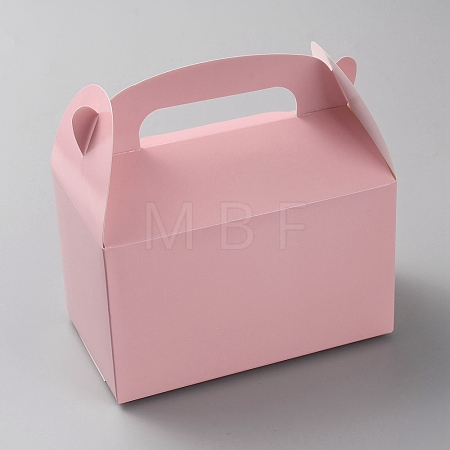 Foldable Cardboard Boxes with Handle Hole CON-WH0089-64B-1