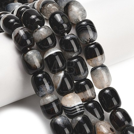 Natural Agate Beads Strands GG-L001-J01-01B-1