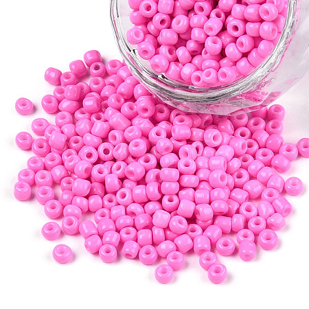 Baking Paint Glass Seed Beads SEED-S003-K2-1