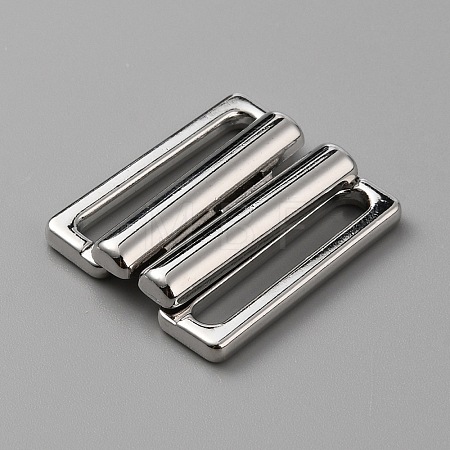 Alloy Bikini Clips FIND-WH0417-37A-1