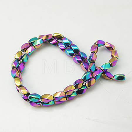 Magnetic Synthetic Hematite Beads Strands G-S043-4-1