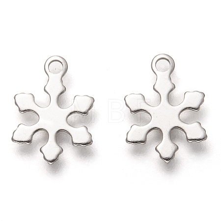 Non-Tarnish Christmas 201 Stainless Steel Charms STAS-C017-26P-1