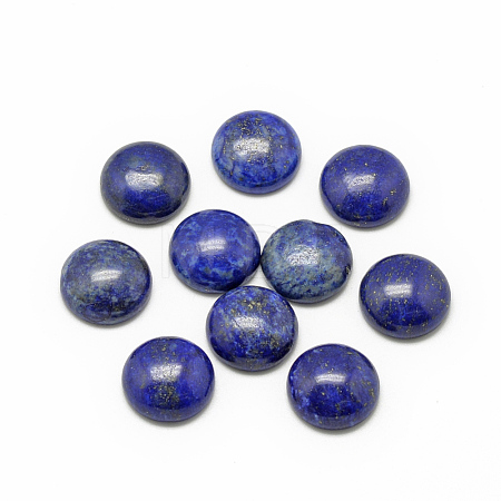 Natural Lapis Lazuli Cabochons X-G-R416-16mm-33-1