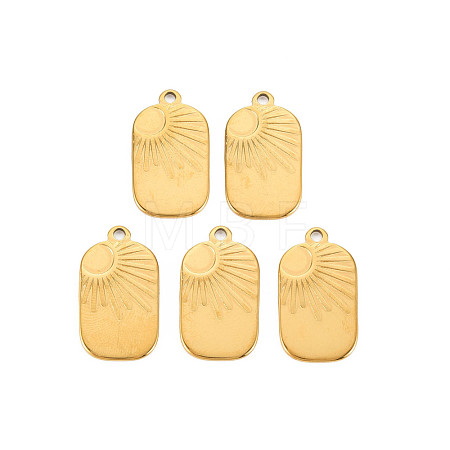 201 Stainless Steel Pendants STAS-S119-147G-1