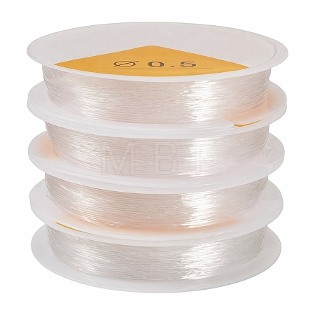 4 Rolls Round Crystal Elastic Stretch Thread EW-TA0001-10A-1