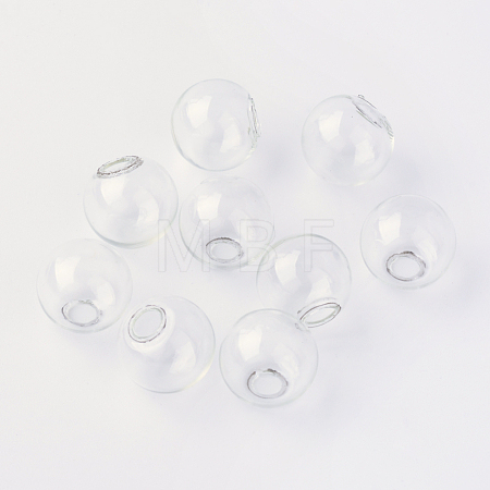 Round Mechanized One Hole Blown Glass Globe Ball Bottles BLOW-R001-8mm-1