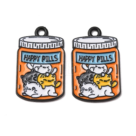 Alloy Enamel Pendants FIND-H069-03C-EB-1