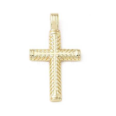 Easter Brass Pendants KK-E799-07G-1