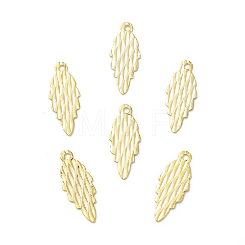 Brass Pendants KK-O143-05G-1