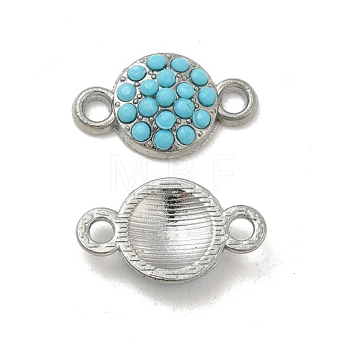 Tibetan Style Alloy Connector Charms FIND-H039-75P-1