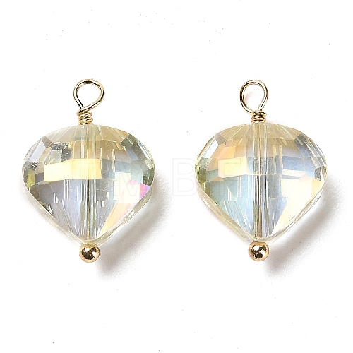 Glass Pendants KK-M266-01G-01-1