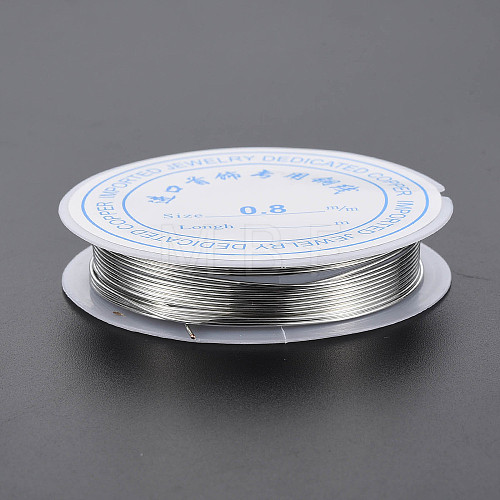 Round Copper Jewelry Wire X-CWIR-S002-0.8mm-01-1