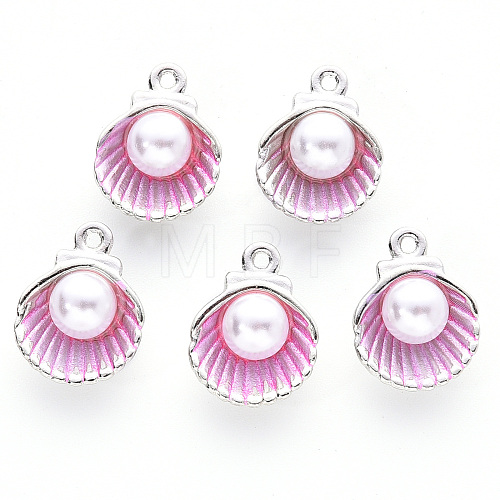 Alloy Enamel Charms ENAM-R059-03B-P-RS-1