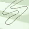 2.5MM 304 Stainless Steel Rolo Chain/Pea Chain Necklaces SA-CBA4160-23P-3