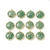 Constellation Natural Green Strawberry Quartz Pendants G-A300-A-1