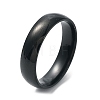 Ion Plating(IP) 304 Stainless Steel Flat Plain Band Rings STAS-I160-B-16mm-B-1