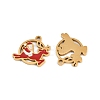 304 Stainless Steel Enamel Pendants SA-CBA85C0-01A-G-2