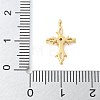 Brass Micro Pave Cubic Zirconia Pendants KK-U056-33G-3