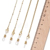 304 Stainless Steel Eyeglasses Chains AJEW-EH00408-2