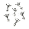 Tibetan Style Zinc Alloy Lantern Chandelier Component Links X-TIBEP-R334-166AS-RS-1