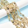 Natural Rutilated Quartz Beads Strands G-G031-03-4