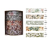 5 Rolls Forest Theme Paper Decorative Paper Tapes Set STIC-H002-05K-1