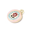 Printed Alloy Pendants ENAM-F160-03A-G-2