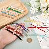 12Pcs 12 Colors Nylon Cord Slider Bracelets MAK-GO0001-05-3