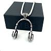 Vintage Hip-Hop 304 Stainless Steel Headset Pendant Necklaces for Men Women NI7157-4