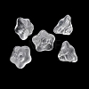 Baking Paint Transparent Glass Beads GLAA-T025-81C-10-1