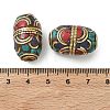 Handmade Tibetan Style Beads KK-H075-01AG-02A-2