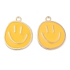 Alloy Enamel Pendants PALLOY-S192-03G-05-1