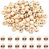 Natural Wood European Beads WOOD-PH0009-34-01B-1