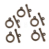 Brass Toggle Clasps KK-P141-01AB-2