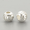 925 Sterling Silver Beads STER-S002-16-6mm-2