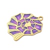 Ocean Theme 304 Stainless Steel Enamel Pendants STAS-G373-01B-02-2