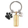 Alloy & 304 Stainless Steel Bottle Keychains KEYC-YW00274-02-1