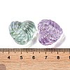 UV Plating Iridescent Acrylic Beads OACR-B021-05-3